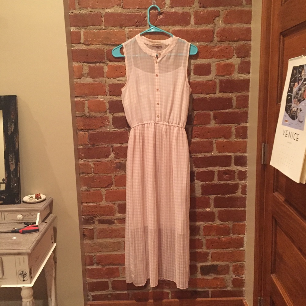 Modcloth- Pink Plaid Dress